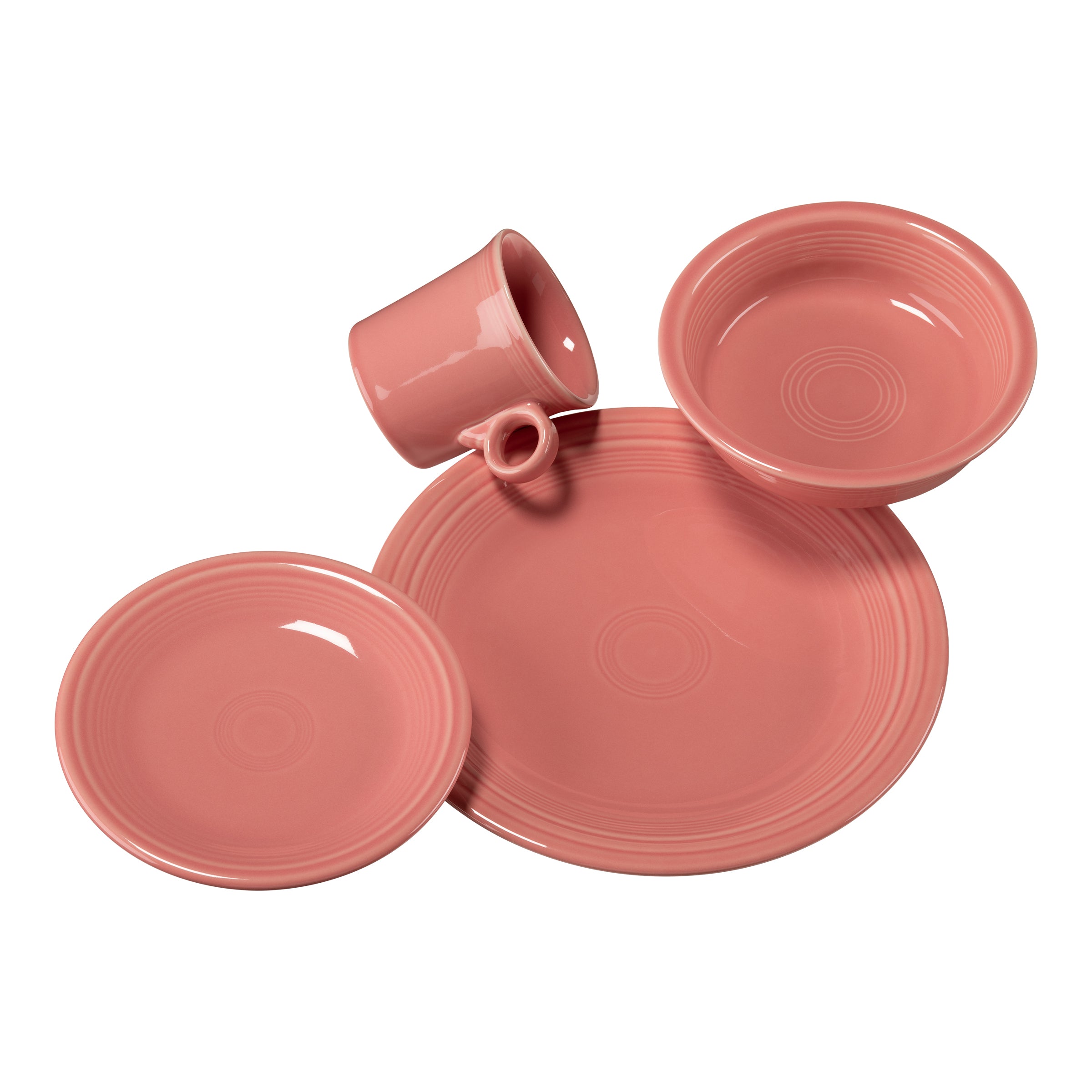Fiesta Dinnerware - Classic Rim 4-Piece Place Setting, Service for 1 - Image 11