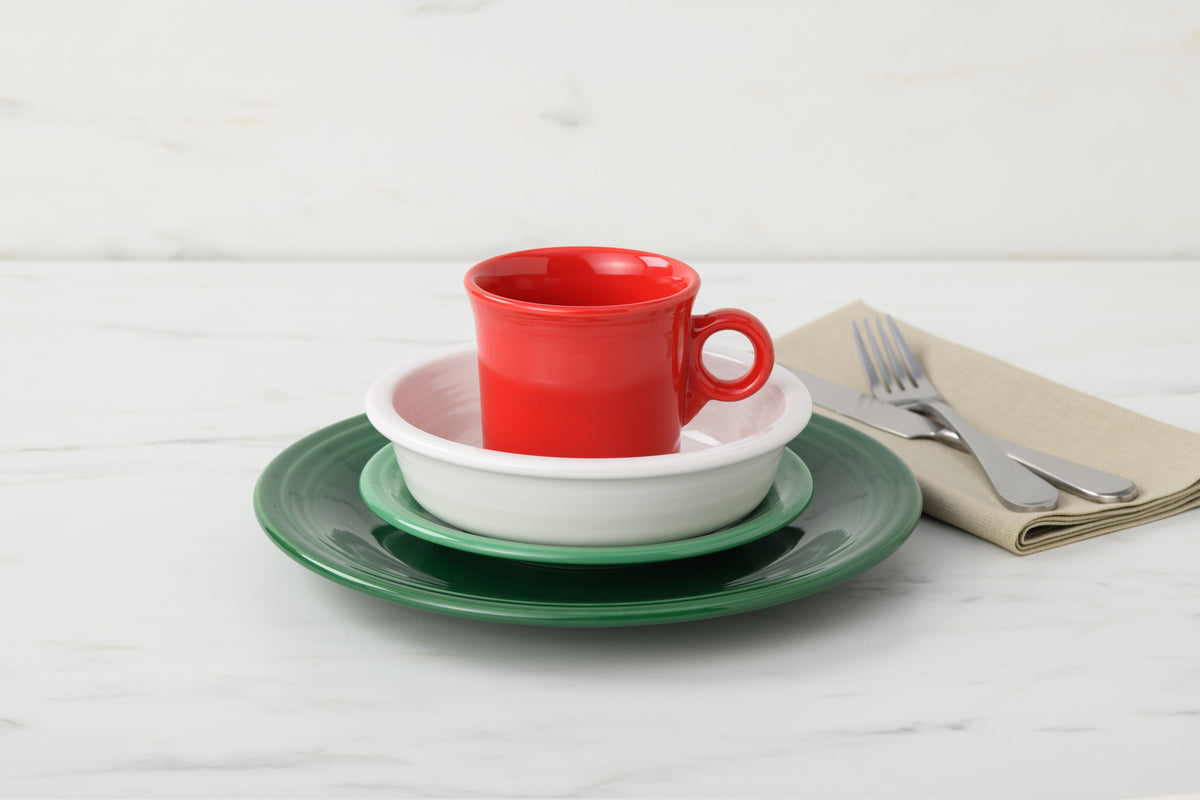 Fiesta Dinnerware - Classic Rim 4-Piece Place Setting, Service for 1 - Image 13