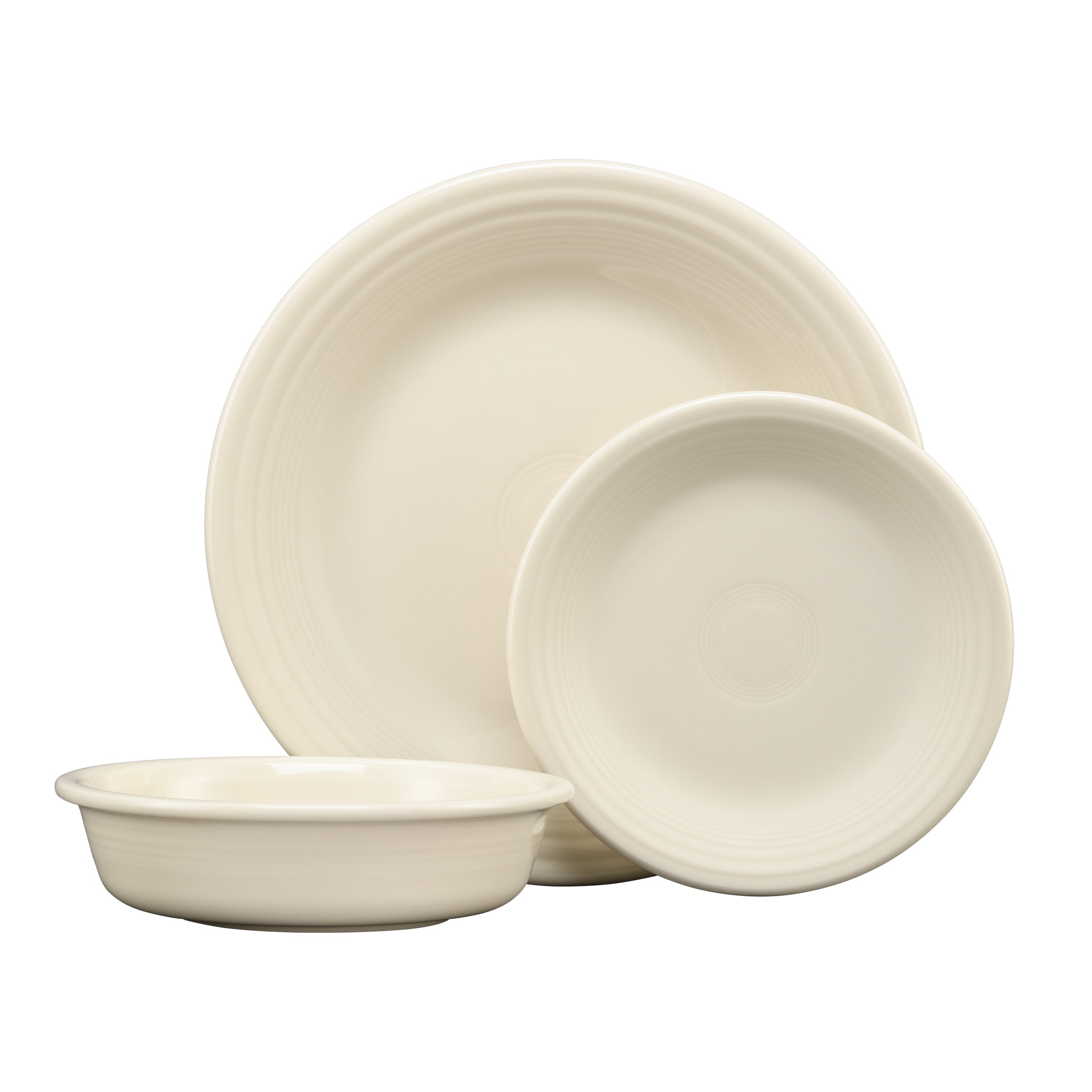 Fiesta Dinnerware - Classic Rim 3-Piece Place Setting, Service for 1 - Image 14