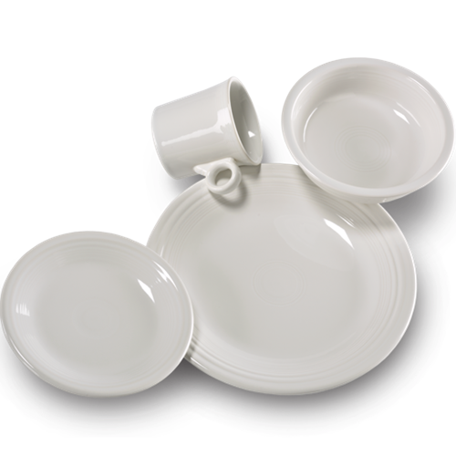 Fiesta Dinnerware - Classic Rim 4-Piece Place Setting, Service for 1 - Image 17
