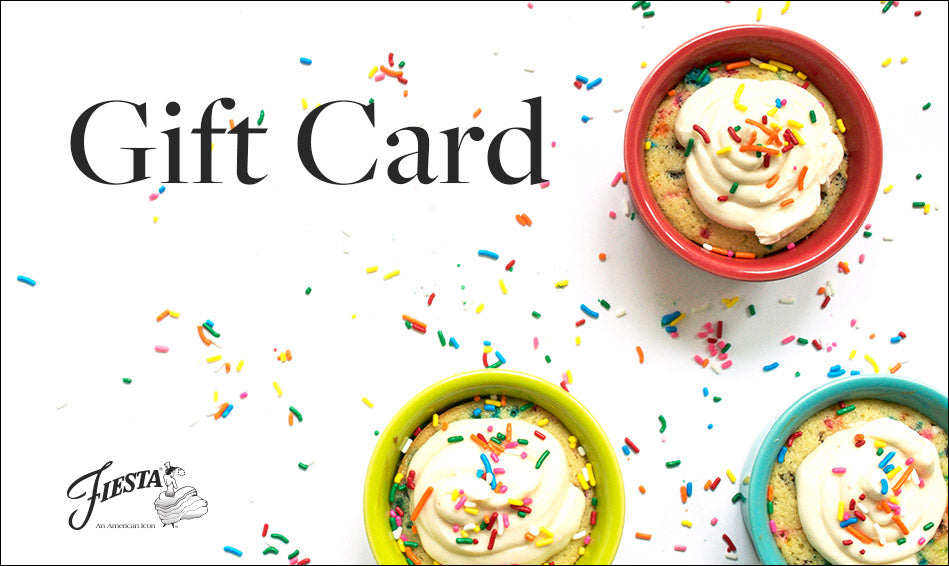 Fiesta Dinnerware - $30 Gift Card