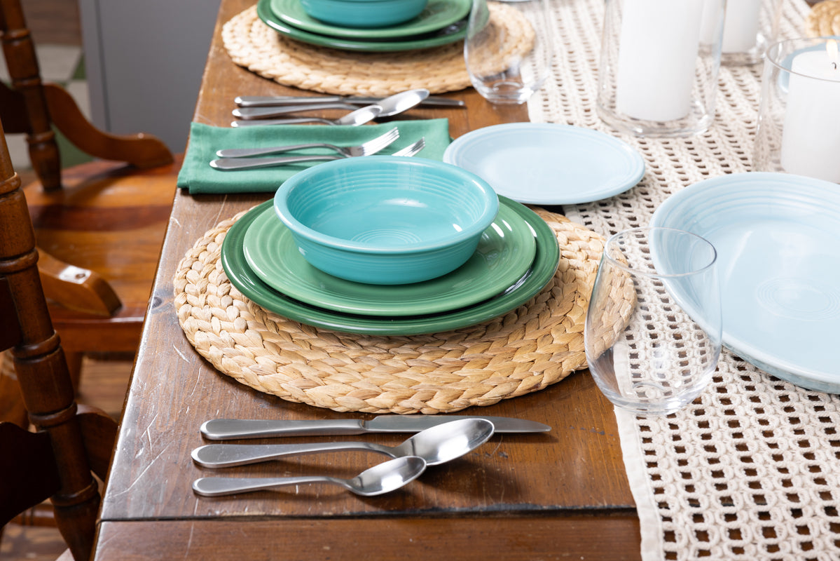 Fiesta Dinnerware - Classic Rim 3-Piece Place Setting, Service for 1 - Image 5