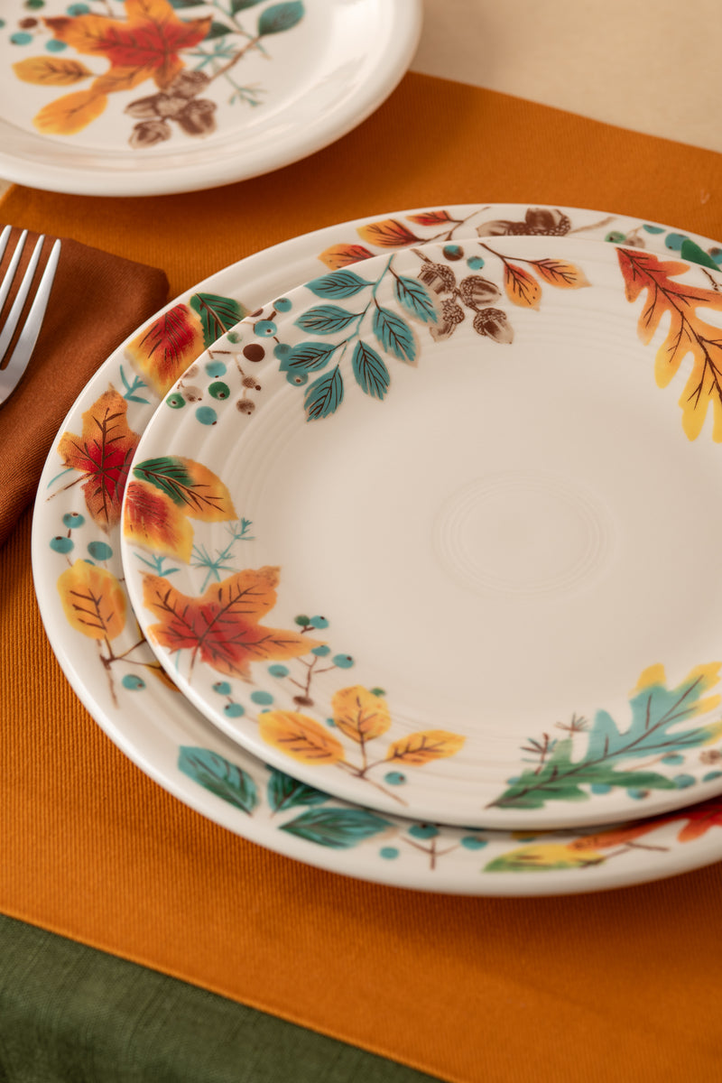Fiesta Dinnerware - Autumn Fields Classic Rim 10 1/2 Inch Dinner Plate - Image 2