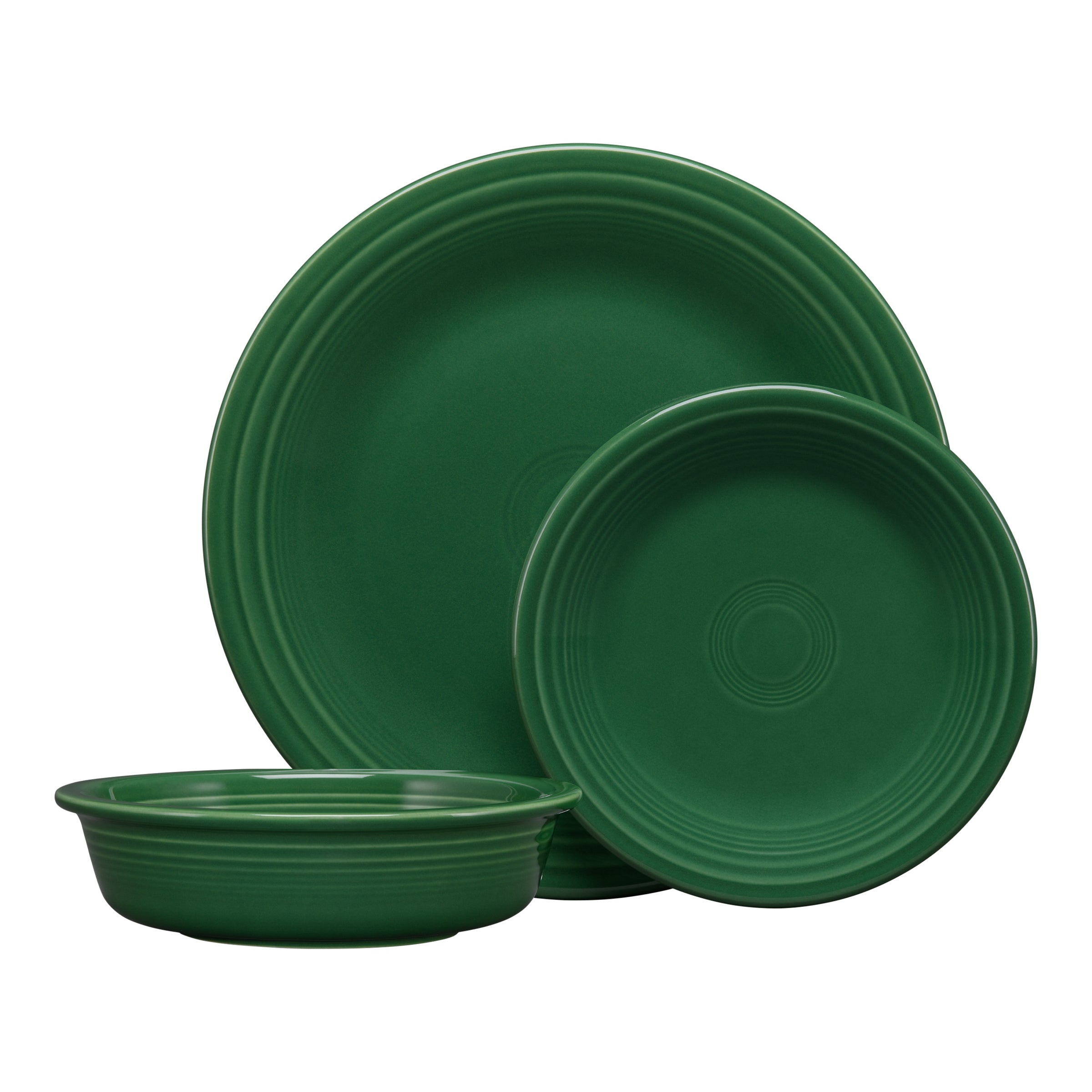 Fiesta Dinnerware - Classic Rim 3-Piece Place Setting, Service for 1 - Image 12
