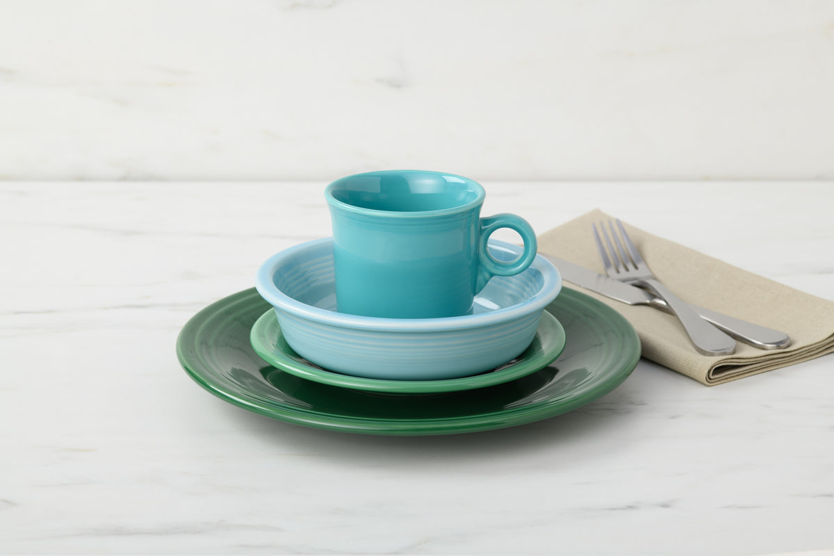 Fiesta Dinnerware - Classic Rim 4-Piece Place Setting, Service for 1 - Image 12