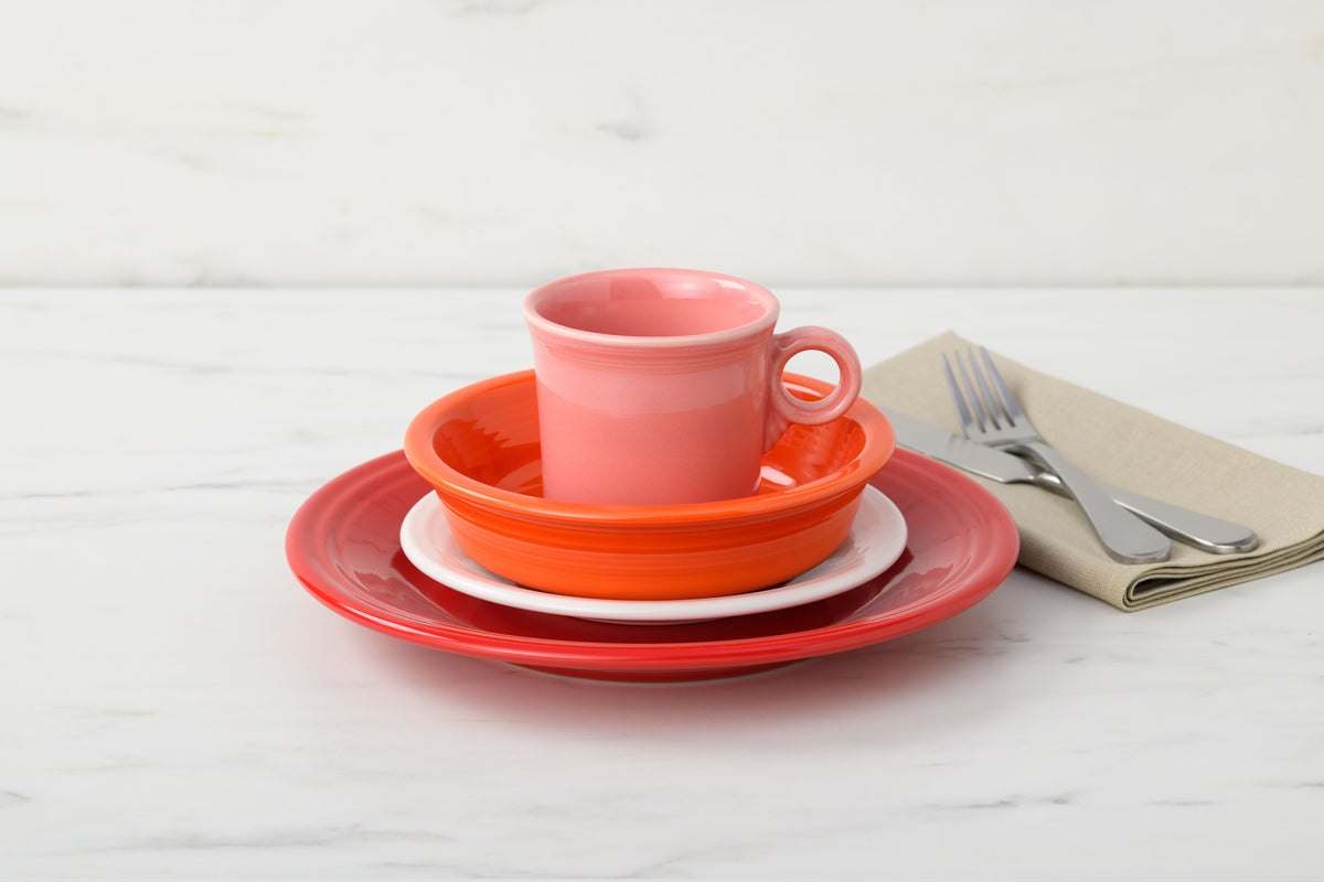 Fiesta Dinnerware - Classic Rim 4-Piece Place Setting, Service for 1 - Image 15